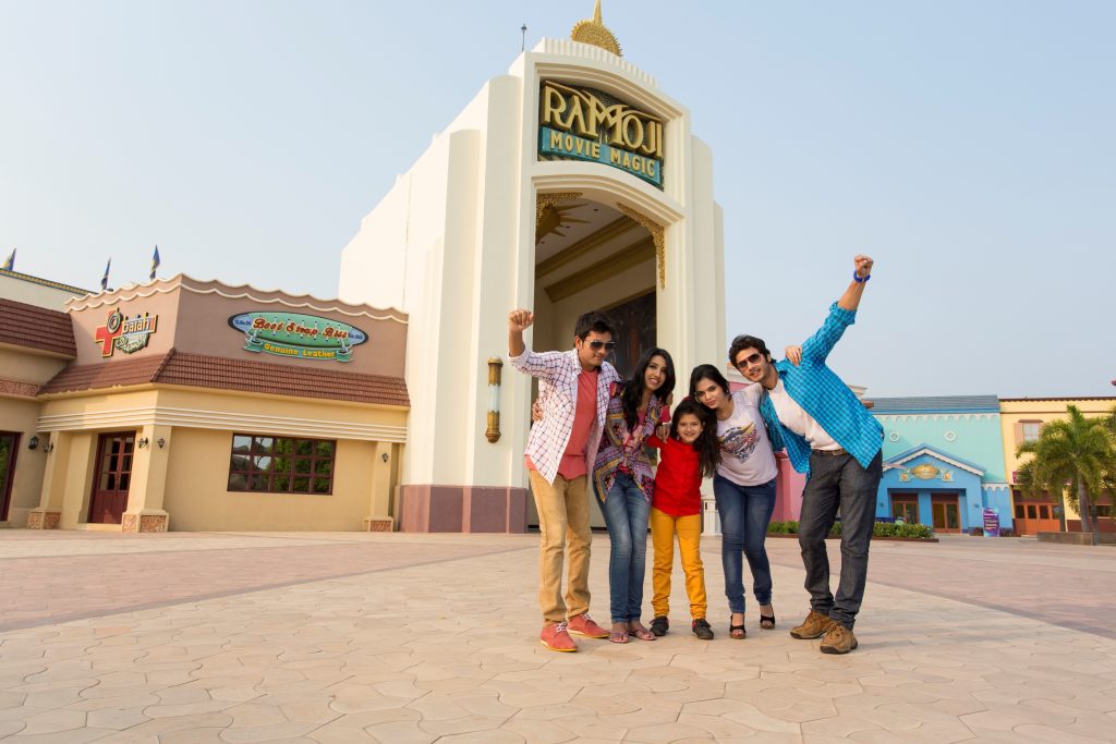 Studio tour at Ramoji Film City Hyderabad with film sets and attractions